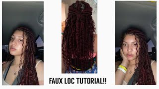 How to Get Crochet Faux Locs in 10 Easy Steps - All Things Hair