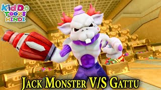 Jack Monster V/S Gattu | New Fighting Cartoon In Hindi | GG Bond 2022 | Gattu The Power Champ