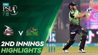 2nd Innings Highlights | Lahore Qalandars vs Multan Sultans | Match 31 | HBL PSL 7 | ML2T