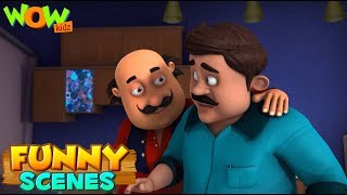 BEST SCENES of MOTU PATLU | FUNNY Cartoons in Hindi | Wow Kidz | Compilation 18