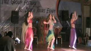 Arabic dance / Belly Dance by Müstika at Nile Group Festival Cairo 2008