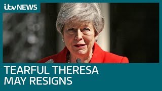 New PM by end of July as tearful Theresa May confirms exit date | ITV News