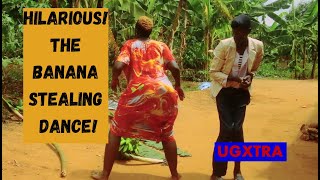 Hilarious! The BANANA STEALING DANCE!