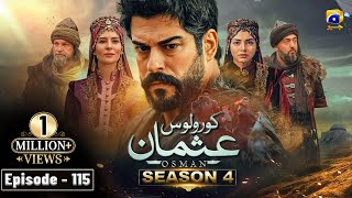 Kurulus Osman Season 04 Episode 115 - Urdu Dubbed - Har Pal Geo