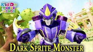 Dark Sprite Monster | GG Bond Fighting Monster Cartoon In Hindi | Gattu The Power Champ |Kiddo Toons