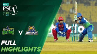 Full Highlights | Multan Sultans vs Karachi Kings | Match 23 | HBL PSL 7 | ML2T