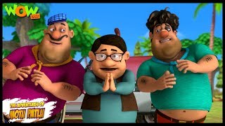 Motu Patlu New Episode | Cartoons | Kids TV Shows | Minister John | Wow Kidz