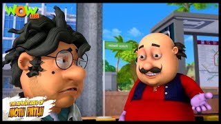 Motu Patlu New Episode | Cartoons | Kids TV Shows | John The Power Snatcher | Wow Kidz