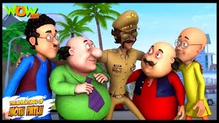 Cartoons | Kids | New Episodes Of Motu Patlu | Every Man Is A Policeman | Wow Kidz