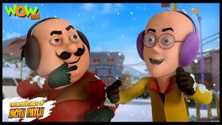 Cartoons | New Episodes Of Motu Patlu | Weather Out Of Control | Wow Kidz