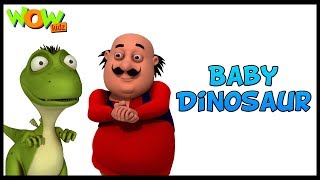 Motu Patlu In Hindi | Hindi Cartoons | Motu Patlu Ki Jodi | Baby Dinosaur | Animated Series|Wow Kidz
