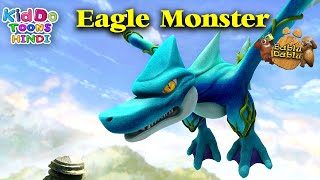 EAGLE Monster Cartoon Stories in Hindi | GG BOND S7 Ep 15 Gattu The Power Champ