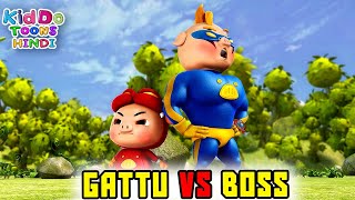 Gattu VS Boss | Gattu The Power Champ (GG Bond) Hindi Cartoon