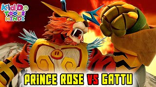 Prince Rose VS Gattu The Power Champ 2 | GG Bond Action Cartoon Hindi Main | Prince Rose Cartoon