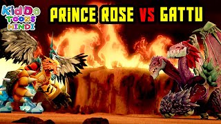 Prince Rose VS Gattu The Power Champ | GG Bond Action Cartoon Hindi Main | Prince Rose Cartoon Hindi