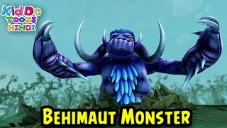Behimaut Monster - Cartoon in Hindi | GG BOND S7 Ep 47 Gattu The Power Champ