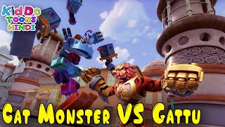CAT MONSTER 2 (बिल्ली राक्षस) New Monster Cartoon in Hindi | GG BOND S7 Ep 36 Gattu The Power Champ