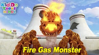 फायर गैस मॉन्स्टर Fire Gas Monster 2 | Hindi Stories | GG BOND Gattu The Power Champ | Monster Story