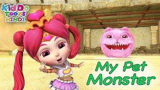 My Pet Monster 2 - Monster Cartoon Story Hindi | GG BOND Gattu The Power Champ | Hindi Kahani