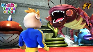Cockroach Monster (कॉकरोच राक्षस) : GATTU (GG Bond) The Power Champ 7 | Cartoon | Kahani in Hindi