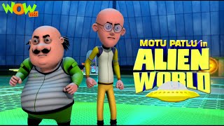 MOTU PATLU movies for KIDS | Motu Patlu In Alien World | Full Movie | Wow Kidz