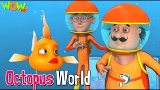MOTU PATLU In Octopus World | Full Movie | Wow Kidz