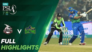 Full Highlights | Lahore Qalandars vs Multan Sultans | Match 17 | HBL PSL 7 | ML2T