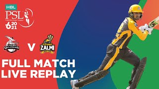 FULL MATCH REPLAY – Lahore Qalandars vs Peshawar Zalmi | Match 2 | HBL PSL 6