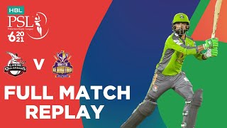 FULL MATCH REPLAY – Lahore Qalandars vs Quetta Gladiators | Match 4 | HBL PSL 6
