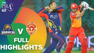 Long Highlights | Karachi Kings vs Islamabad United | Match 6 | HBL PSL 6 | MG2T