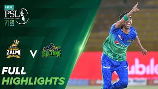 Full Highlights | Peshawar Zalmi vs Multan Sultans | Match 13 | HBL PSL 7 | ML2T