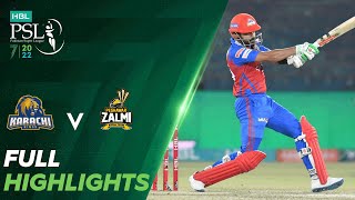 Full Highlights | Karachi Kings vs Peshawar Zalmi | Match 11 | HBL PSL 7 | ML2T