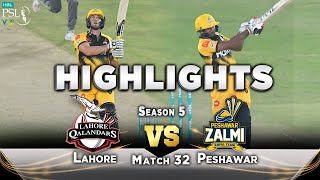 Peshawar Zalmi Inning Full Highlights | Lahore vs Peshawar | Match 32 | HBL PSL 2020 | MB2T