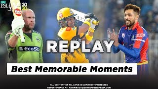 Some of the Best Memorable Moments of HBL PSL 5 So Far | HBL PSL 2020