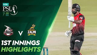 1st Innings Highlights | Lahore Qalandars vs Peshawar Zalmi | Match 9 | HBL PSL 7 | ML2T