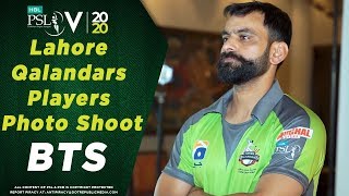 Lahore Qalandars players' photo-shoot | BTS | HBL Pakistan Super League