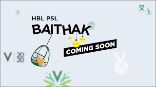Catch  #HBLPSLBaithak soon and keep following this space for all the #HBLPSLV updates!