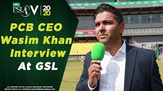 Wasim Khan On The Postponement Of The HBL PSL 2020 | HBL PSL 2020