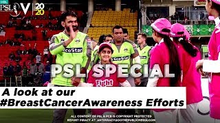 A look at our #BreastCancerAwareness efforts, as the Gaddafi, players and officials went pink