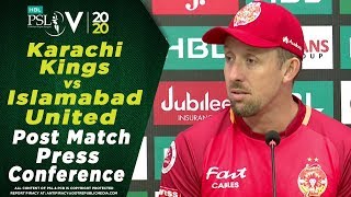 Luke Ronchi Post Match Press Conference | Karachi Kings vs Islamabad United | HBL PSL 2020