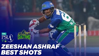 Zeeshan Ashraf Best Shots | HBL PSL 2020 | MB2T
