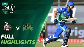 Full Highlights | Lahore Qalandars vs Multan Sultans | Match 3 | HBL PSL 7 | ML2T