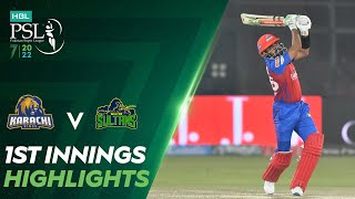 1st Innings Highlights | Karachi Kings vs Multan Sultans | Match 1 | HBL PSL 7 | ML2T