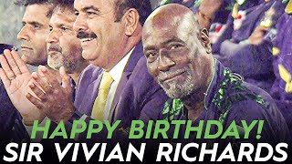 HBL PSL Ki Shaan and a Cricket GOAT - Sir Vivian Richards turns 70 Today. Happy Birthday!