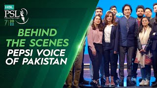 🎥  Behind the Scenes  🎥 Pepsi Voice of Pakistan Cricket 2022 - the journey. #HBLPSL7 l #LevelHai
