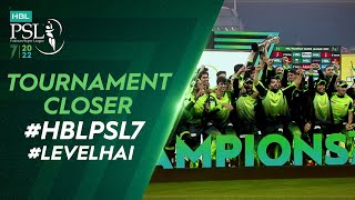 Tournament Closer | Multan Sultans vs Lahore Qalandars | Match 34 Final | HBL PSL 7 | ML2T