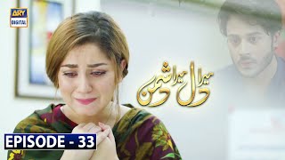 Mera Dil Mera Dushman Episode 33 - 12th May 2020 - ARY Digital Drama [Subtitle Eng]