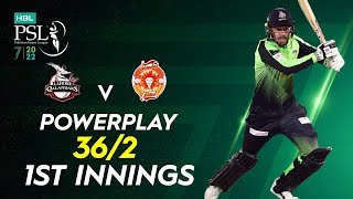 Powerplay | Lahore Qalandars vs Islamabad United | Match 33 | HBL PSL 7 | ML2T