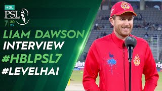 Islamabad's last night's hero Liam Dawson talks to us about his season and contributions to United