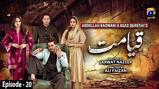 Qayamat - Episode 20 || English Subtitle || 16th March 2021 - HAR PAL GEO